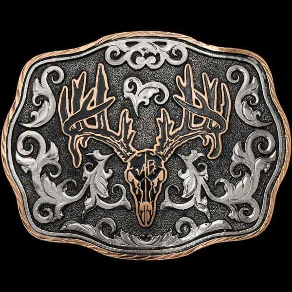 The Crockett Belt Buckle is rugged and masuline, perfect for showing off your logo. The perfect gift belt buckle for rough men and women! 